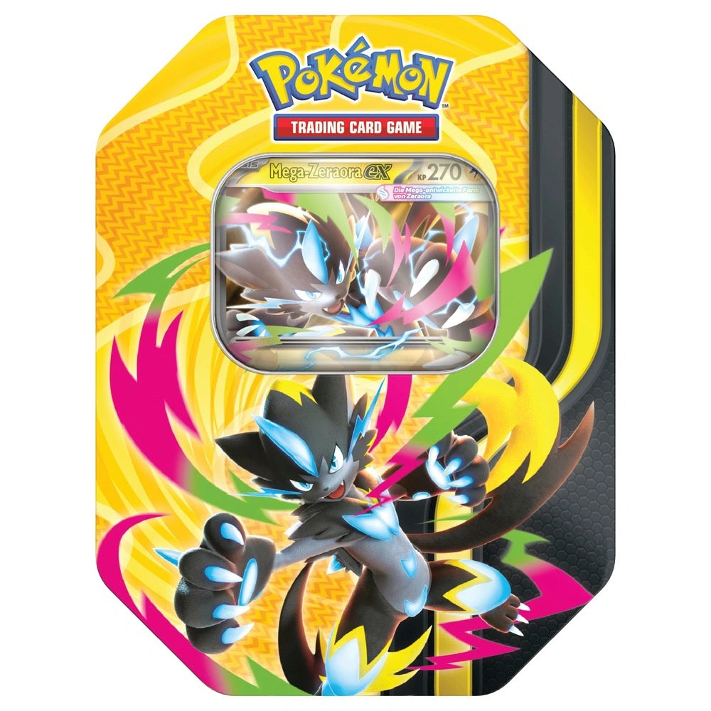 Mega Zeraora ex - Tin Box – Pokémon 🇩🇪 Deutsch CoolUp Cards